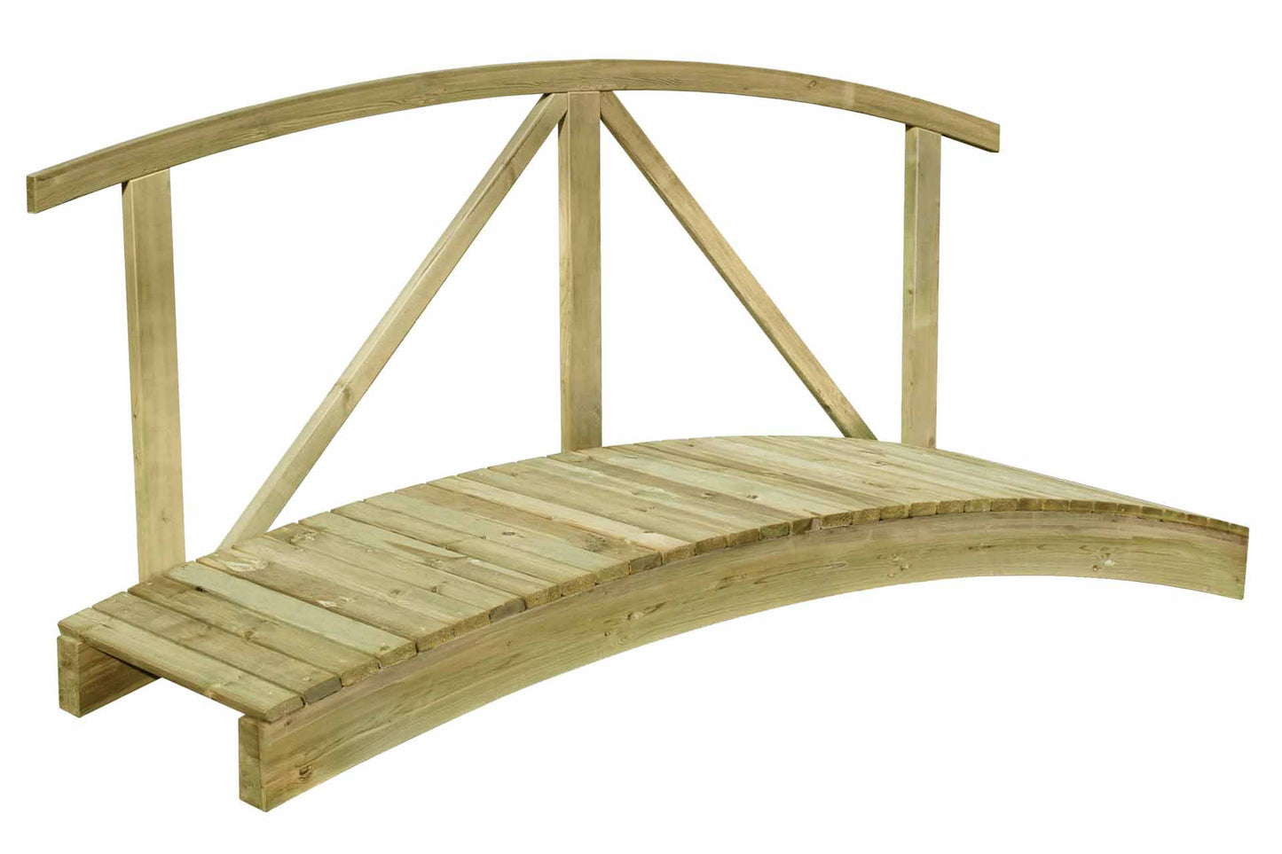Gartenteichbrücke 80x240cm