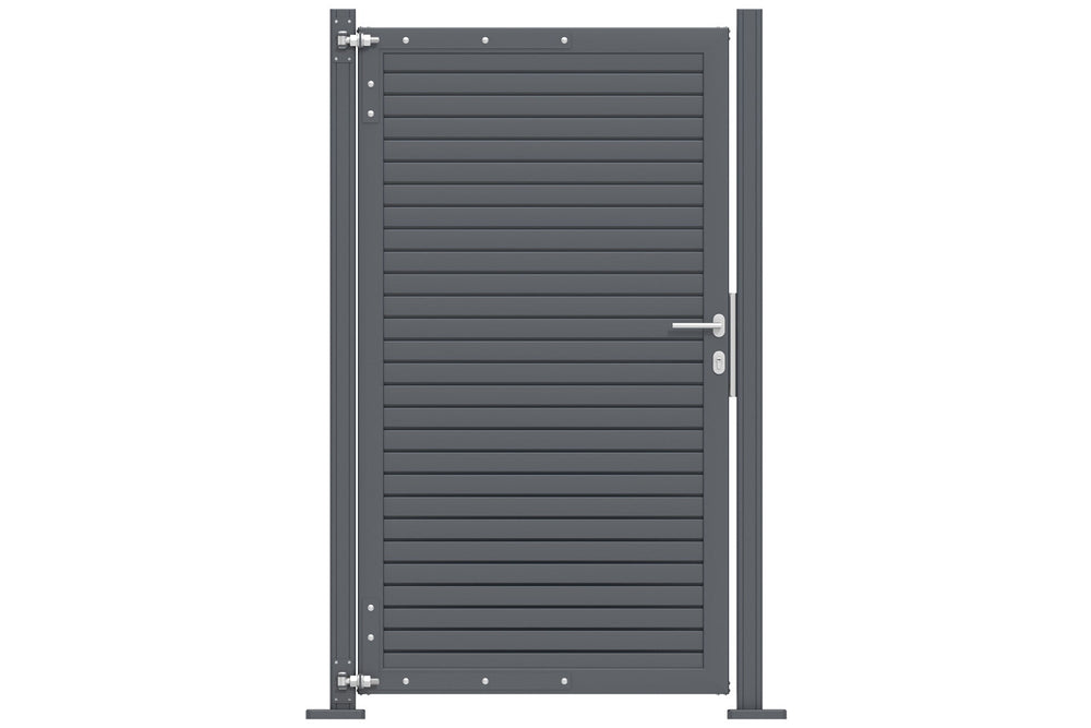 Aluminium-Rhombuszäune EASY-ROM (Gartentor)