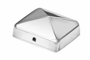 Pfostenkappe Pyramide 7x7cm aus V2A Edelstahl