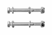 Schrauben-Set für H-Pfostenträger und Einschlagbodenhülse 7x7cm