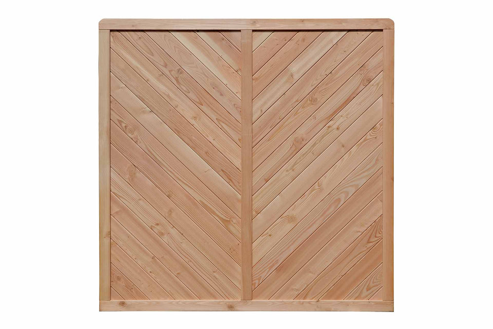 LISA Schmuck- & Designzaun (Lärche) 180x180cm