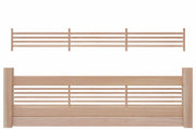 GARDO XL Steckzaun Rankelement (Lärche) 180x23cm