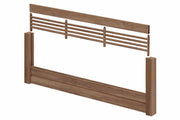 GARDO XL Steckzaun Rankelement (braun) 180x23cm