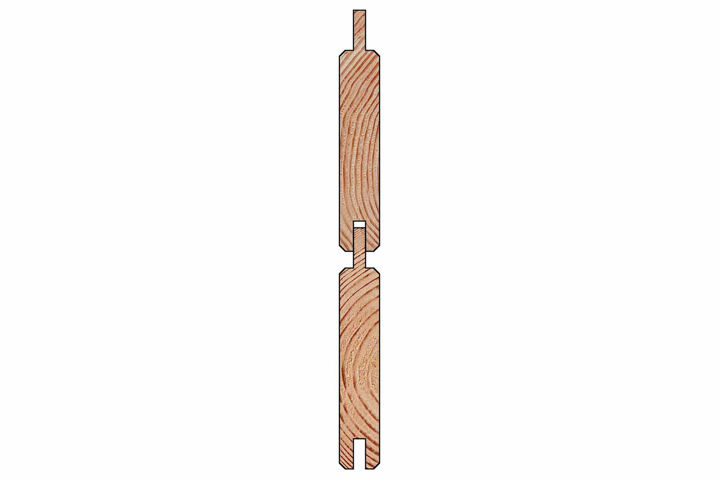 GARDO XL Steckzaun (Lärche) 180x194cm