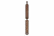 GARDO XL Steckzaun (braun) 180x194cm
