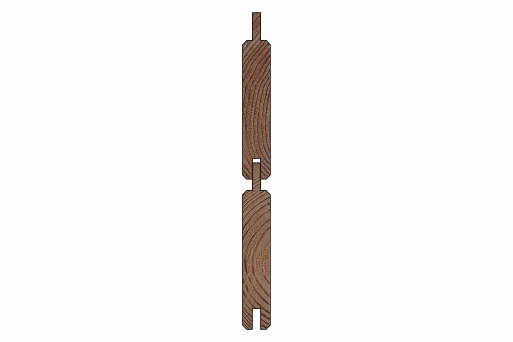 GARDO XL Steckzaun (braun) 180x194cm