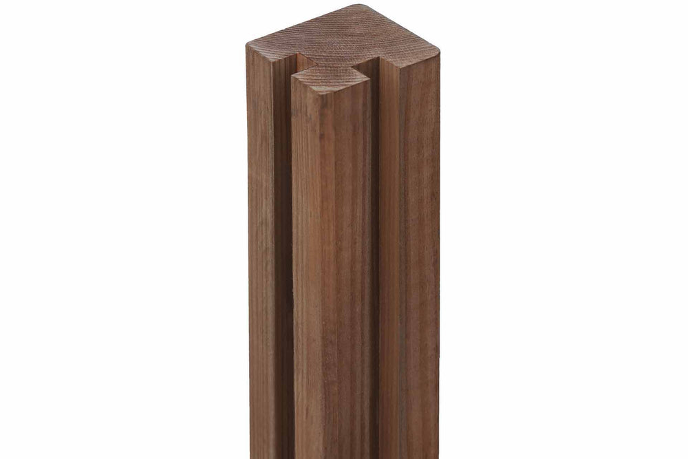 RHOMBUS SELECT Eckpfosten (braun) 9x9x190cm