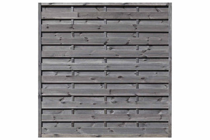 CLASSIC Dichtzaun gerade (grau) 180x180cm