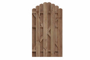 BOLEO Gartentor mit Rundbogen (braun) 100x180/160cm