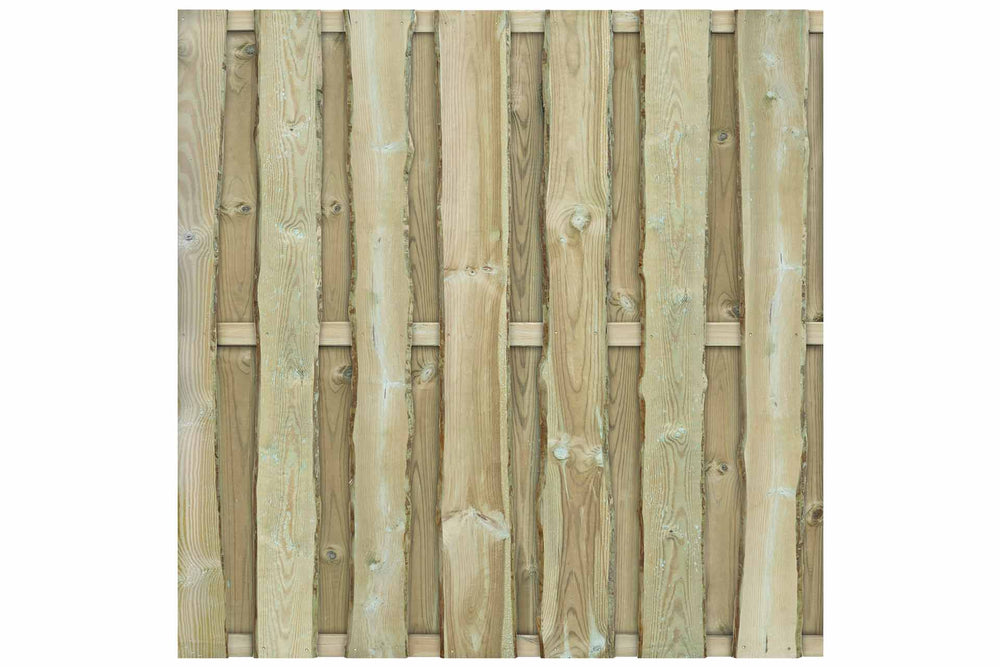 NATURA Bohlenzaun (grün) 180x180cm