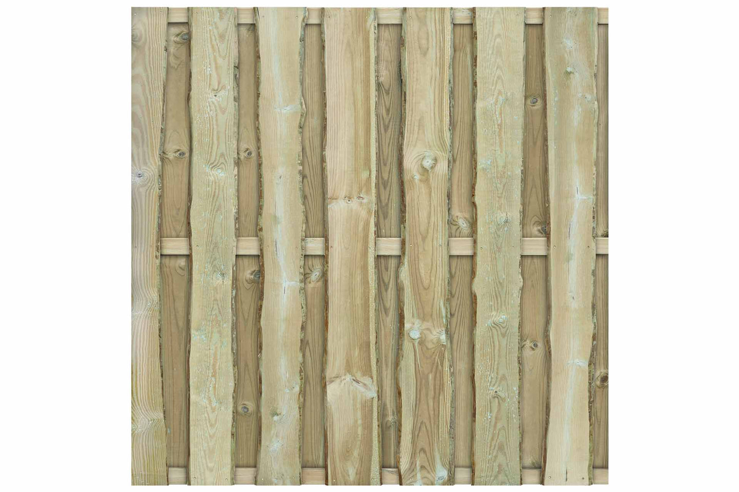 NATURA Bohlenzaun (grün) 180x180cm