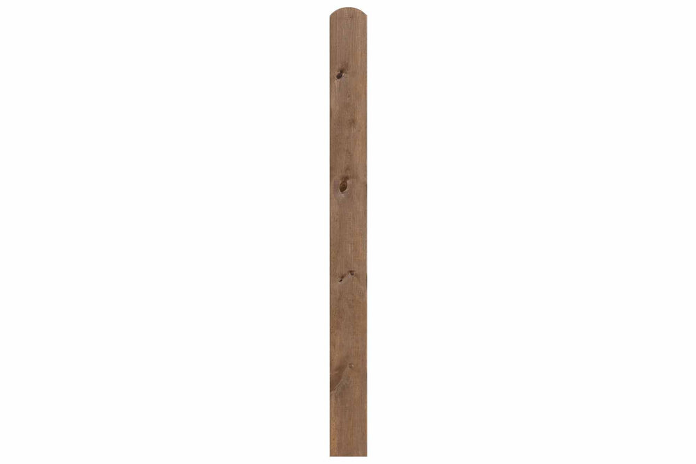 BOLEO Bohlenzaun Ersatzbohle (braun) 1,6x14,5x180cm