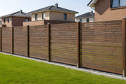 RHOMBUS SELECT Rhombuszaun Stecksystem (braun) 180x180cm