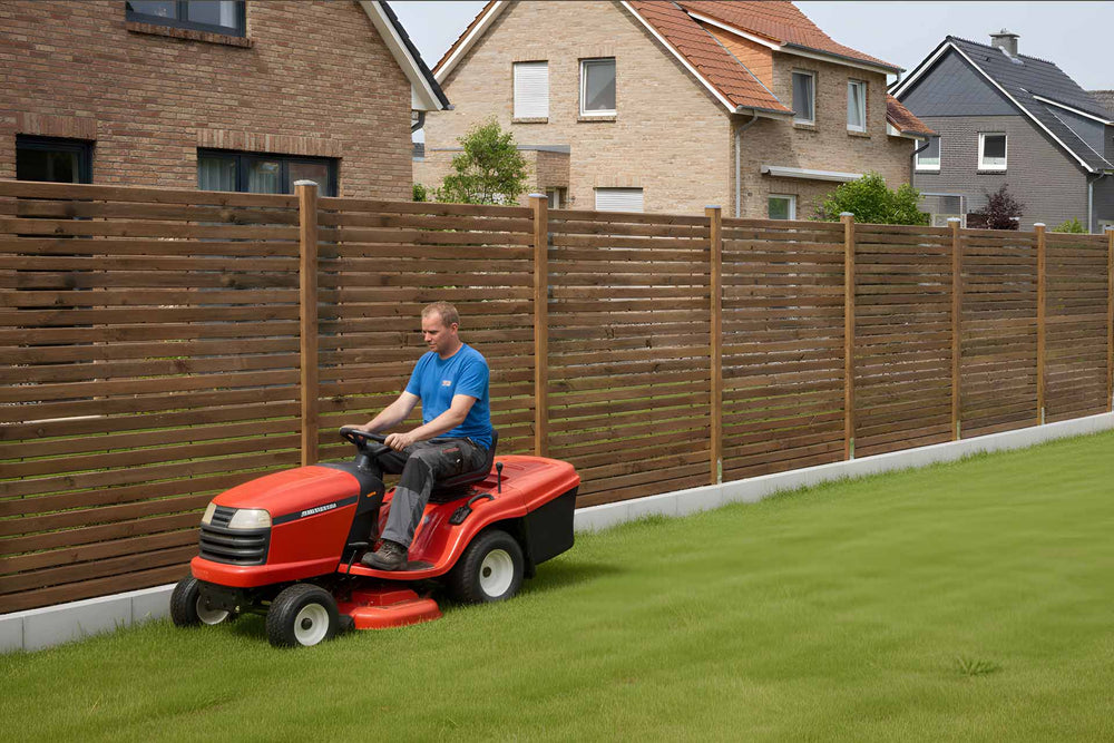 RHOMBUS SELECT Rhombuszaun Stecksystem (braun) 180x180cm