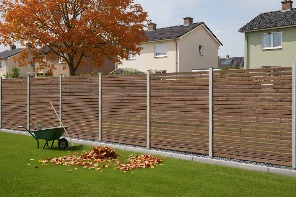 RHOMBUS SELECT Rhombuszaun Stecksystem (braun) 180x180cm