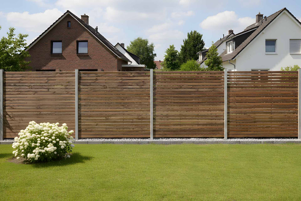 RHOMBUS SELECT Rhombuszaun Stecksystem (braun) 180x180cm