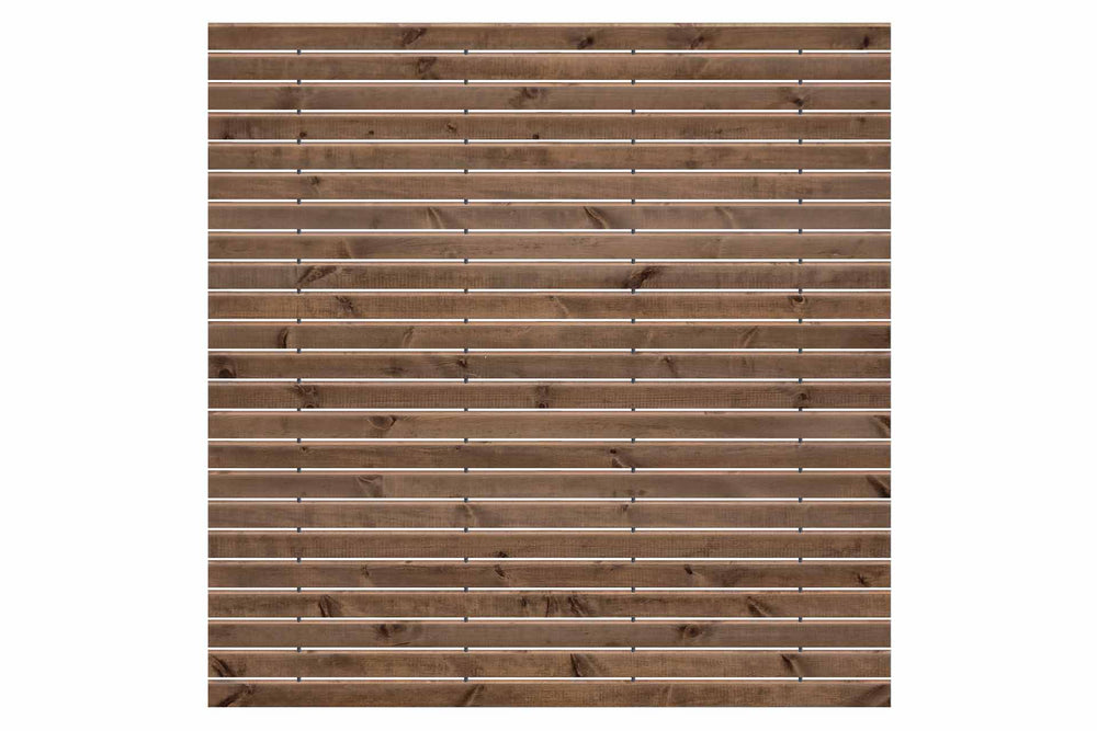RHOMBUS SELECT Rhombuszaun Stecksystem (braun) 180x180cm