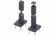 BASIC Alu-Torpfosten 7x7x190 cm 2er-Set (anthrazit) zum Aufdübeln