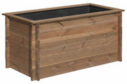 TERRA Hochbeet aus Holz 150 x 75 x 75 cm