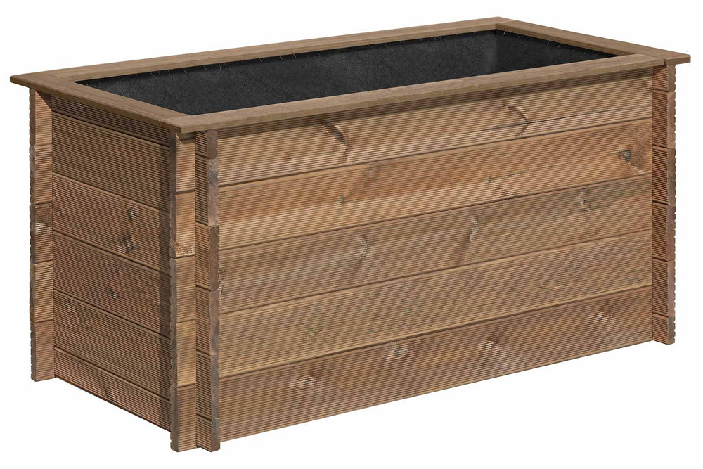 TERRA Hochbeet aus Holz 150 x 75 x 75 cm
