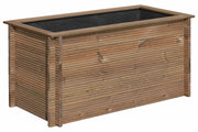 TERRA Hochbeet aus Holz 150 x 75 x 75 cm