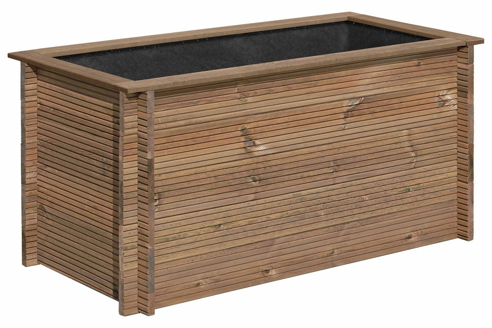 TERRA Hochbeet aus Holz 150 x 75 x 75 cm