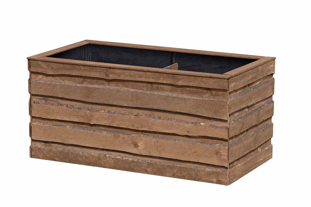 NATURA XL Hochbeet aus Holz 184 x 94 x 82 cm (braun)