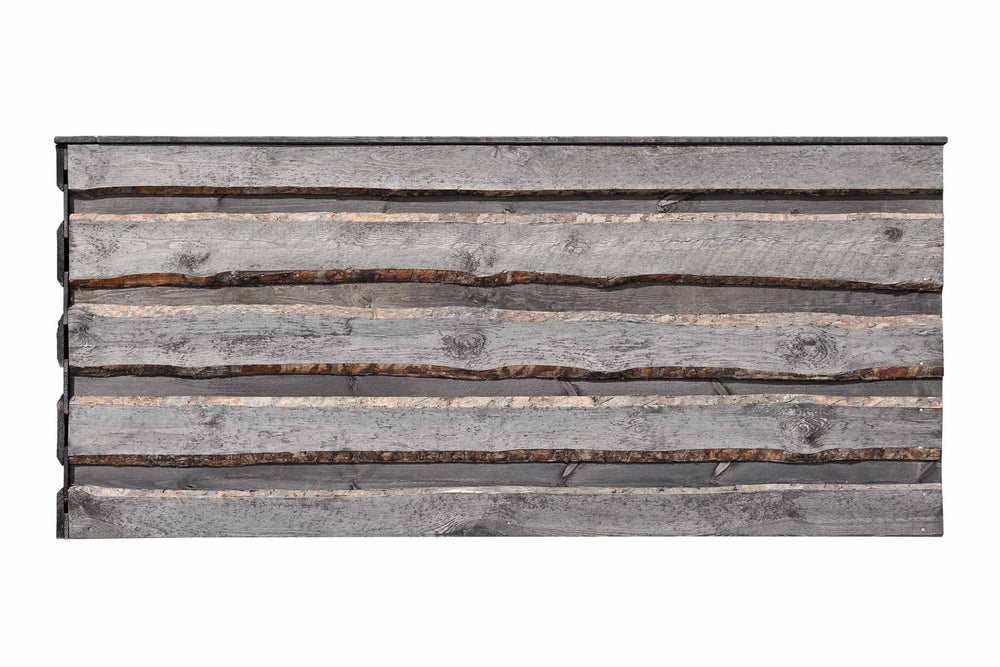 NATURA XL Hochbeet aus Holz 184 x 94 x 82 cm (grau)