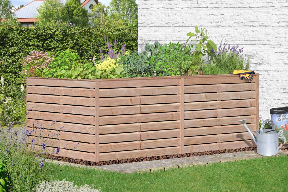 RHOMBUS XL Hochbeet aus Lärche 206 x 103 x 75 cm