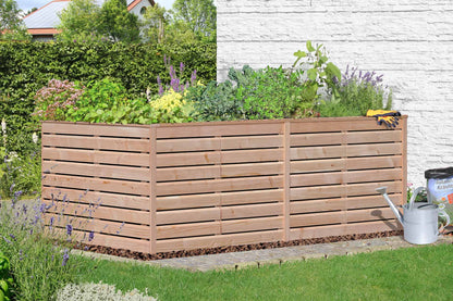 RHOMBUS XL Hochbeet aus Lärche 206 x 103 x 75 cm