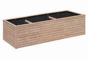 RHOMBUS XXL Hochbeet aus Lärche 305 x 103 x 75 cm