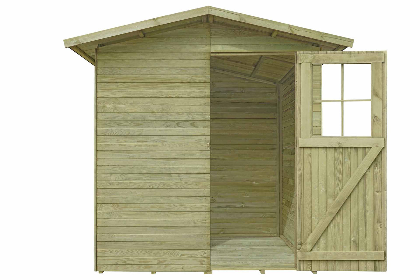 Gerätehaus Frankfurt 1 (einflügelig) 180x145x210cm