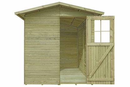 Gerätehaus Frankfurt 2 (einflügelig) 180x180x210cm