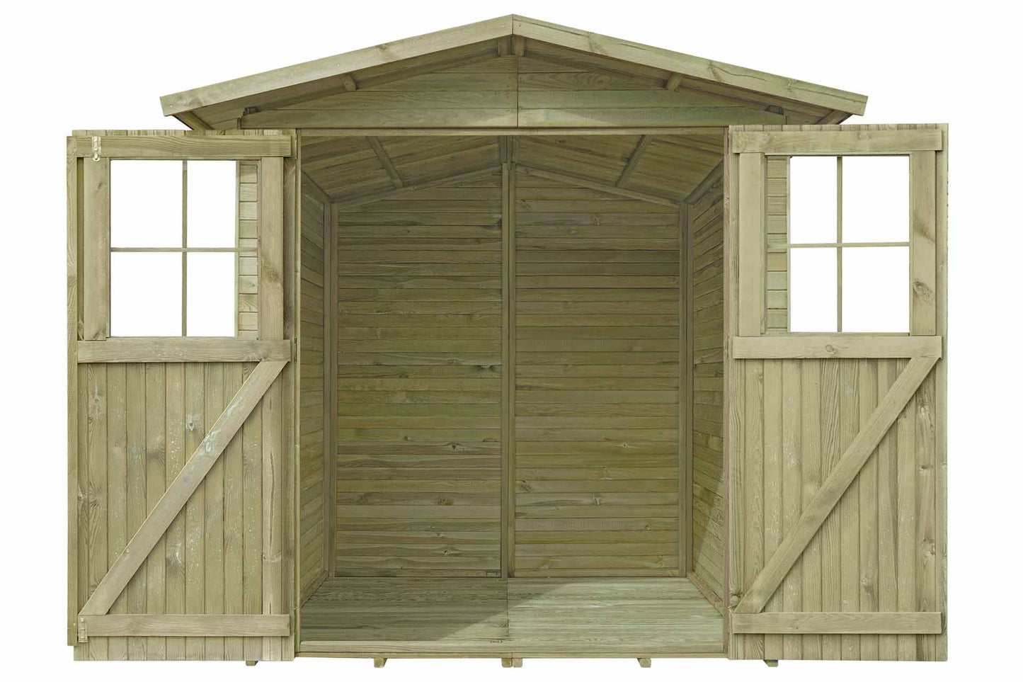 Gerätehaus Berlin 1 (zweiflügelig) 180x145x210cm