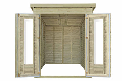 Gerätehaus Augsburg 1 (zweiflügelig) 180x216x230cm