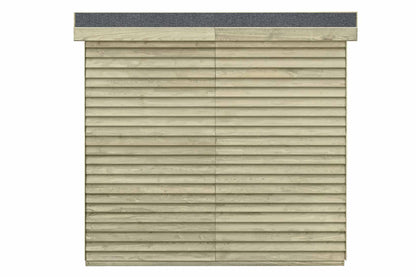 Gerätehaus Augsburg 2 (zweiflügelig) 236x216x230cm