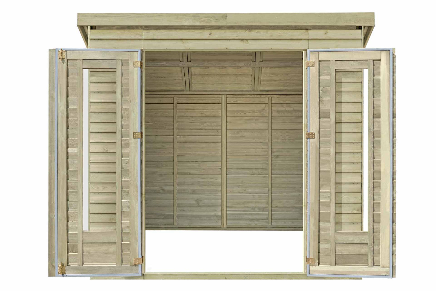 Gerätehaus Augsburg 2 (zweiflügelig) 236x216x230cm