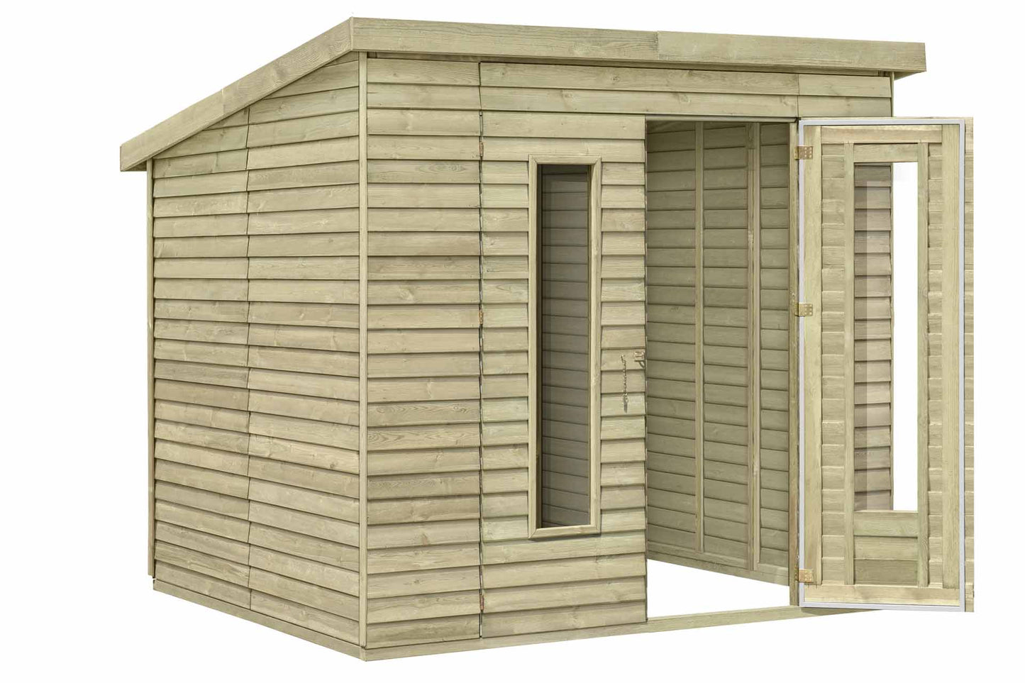 Gerätehaus Augsburg 2 (zweiflügelig) 236x216x230cm