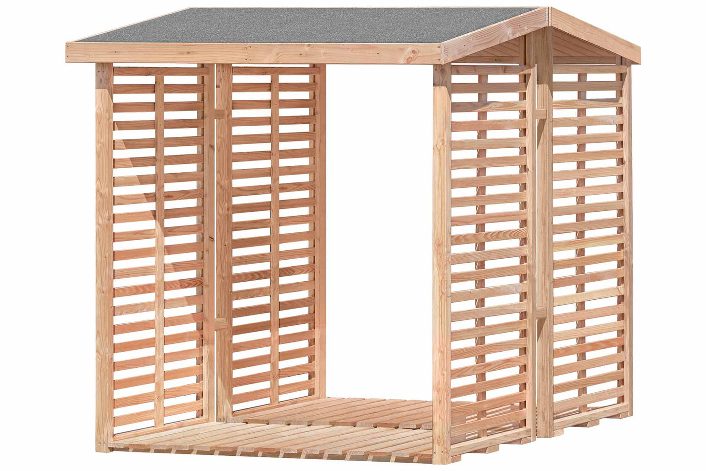Kaminholzregal KAMO L, Lärche 2,3 m³