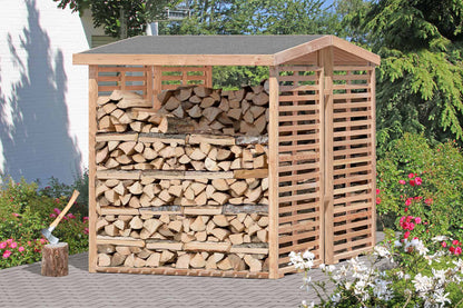 Kaminholzregal KAMO L, Lärche 2,3 m³