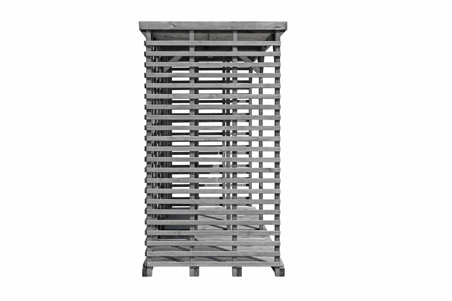 Kaminholzregal GIGA, grau 7,5 m³