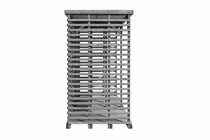 Kaminholzregal GIGA, grau 7,5 m³