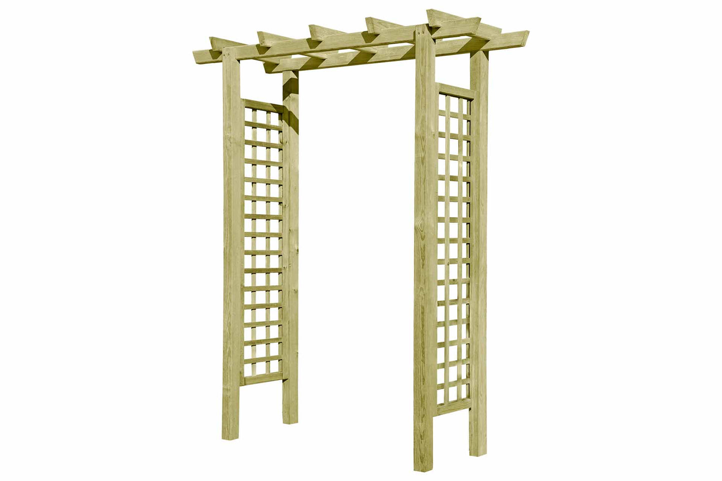 Eingangspergola gerade 160x62x210cm