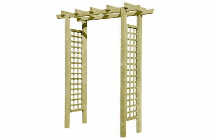 Eingangspergola gerade 160x62x210cm