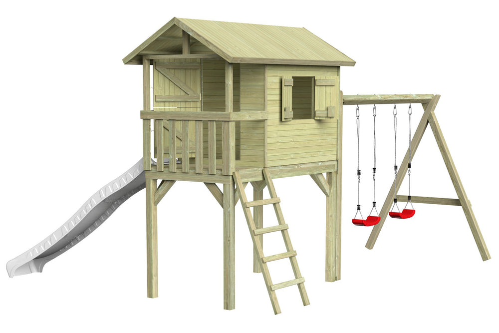 CLASSIC Benny Spielhaus mit Schaukel