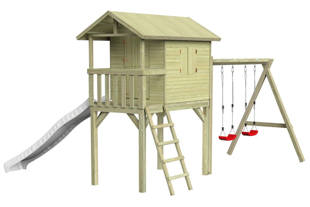 CLASSIC Benny Spielhaus mit Schaukel