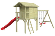 CLASSIC Benny Spielhaus mit Schaukel