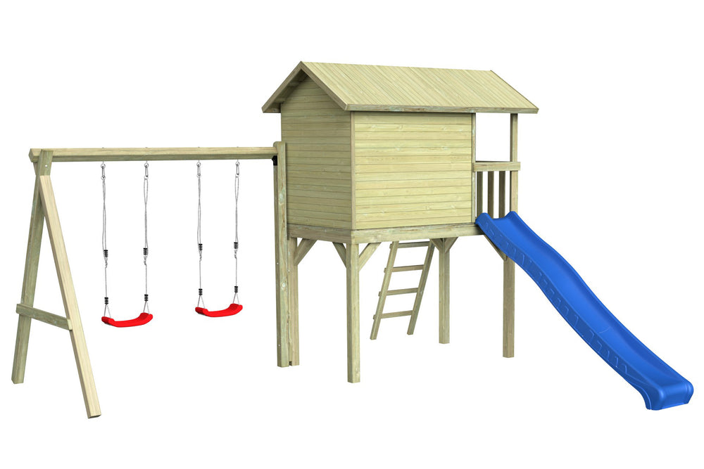 CLASSIC Benny Spielhaus mit Schaukel