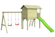 CLASSIC Benny Spielhaus mit Schaukel
