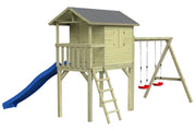 CLASSIC Benny Spielhaus mit Schaukel